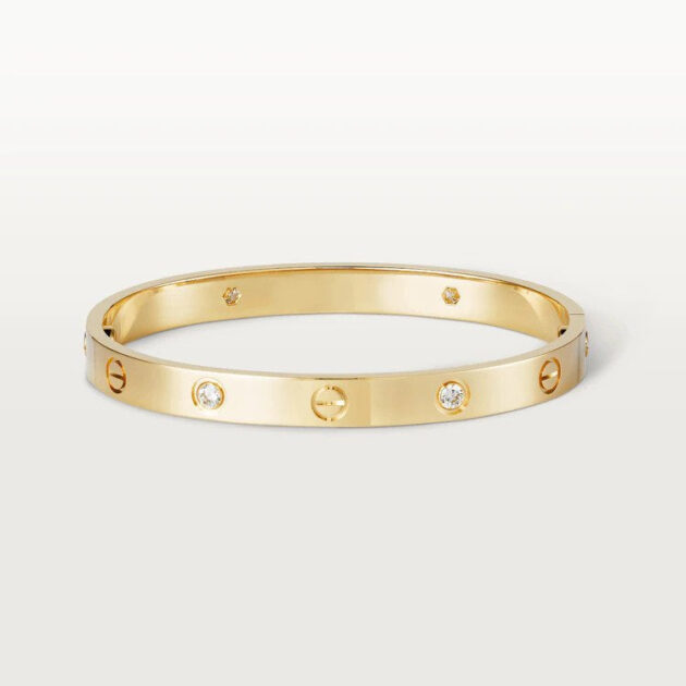 LO-VE Bracelet 6mm 4 Diamonds