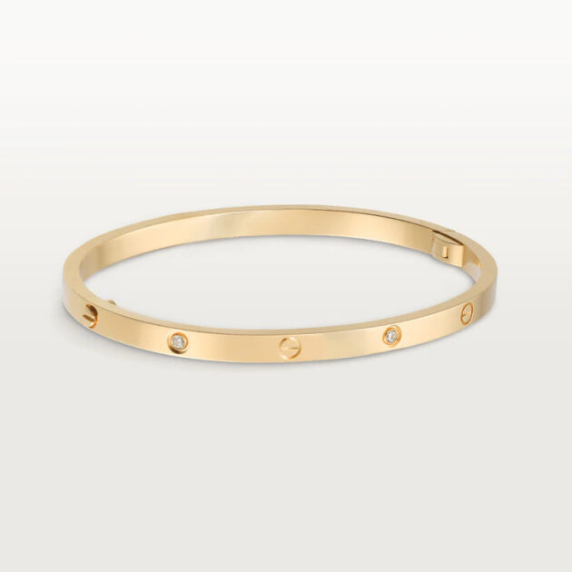 LO-VE Bracelet 4 mm 6 Diamonds